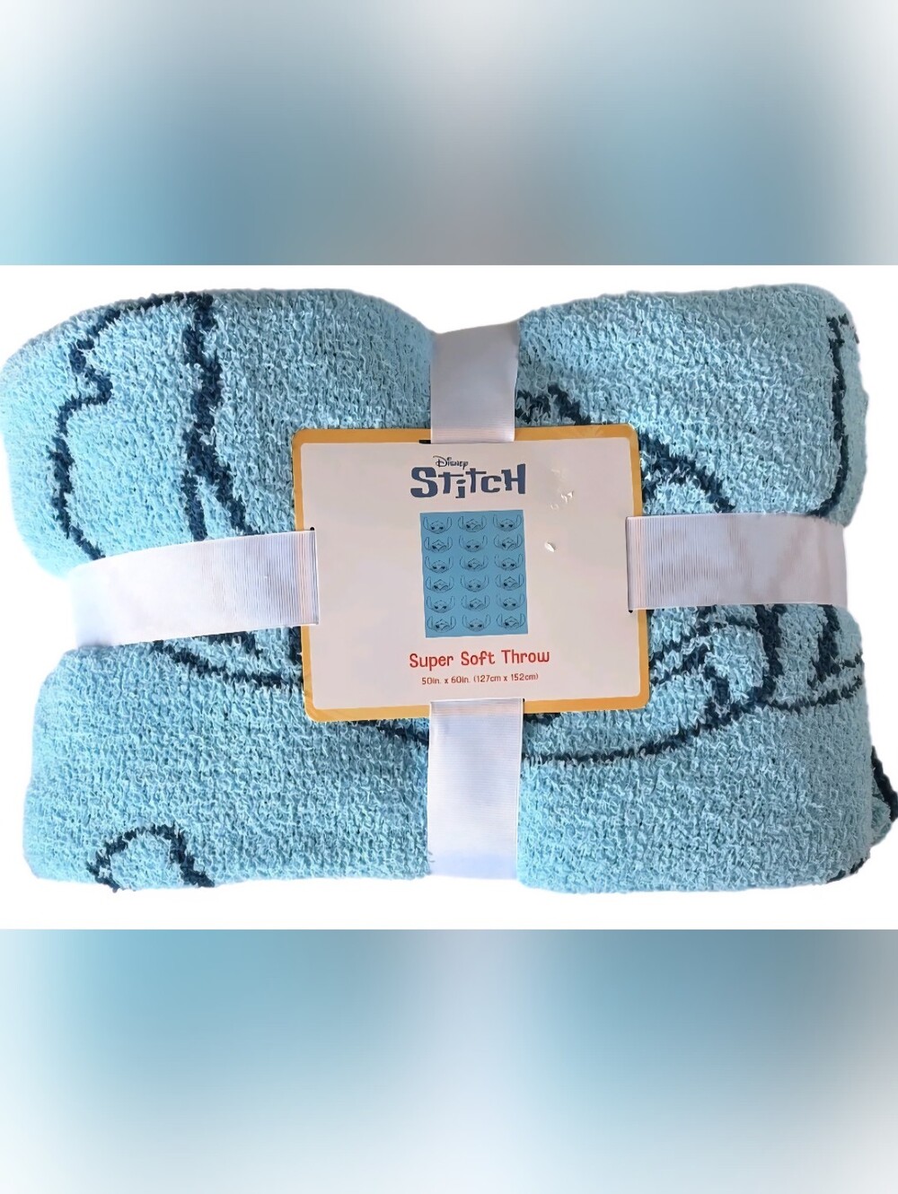 Disney Stitch Plush Throw Blanket